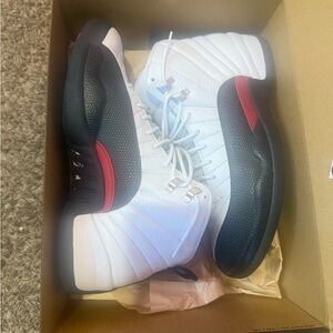 Men's White and Black Sneakers